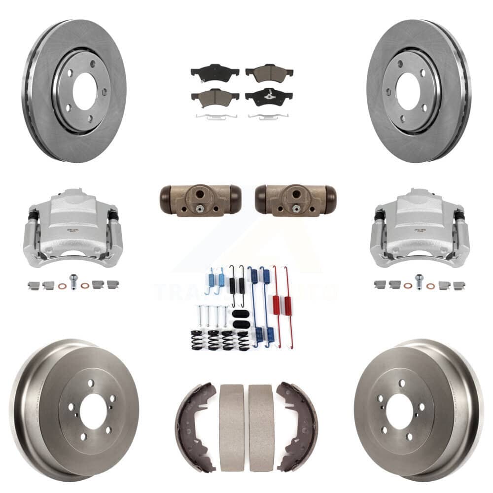 Transit Auto - KC8-100889C - Front and Rear Disc Brake Kits