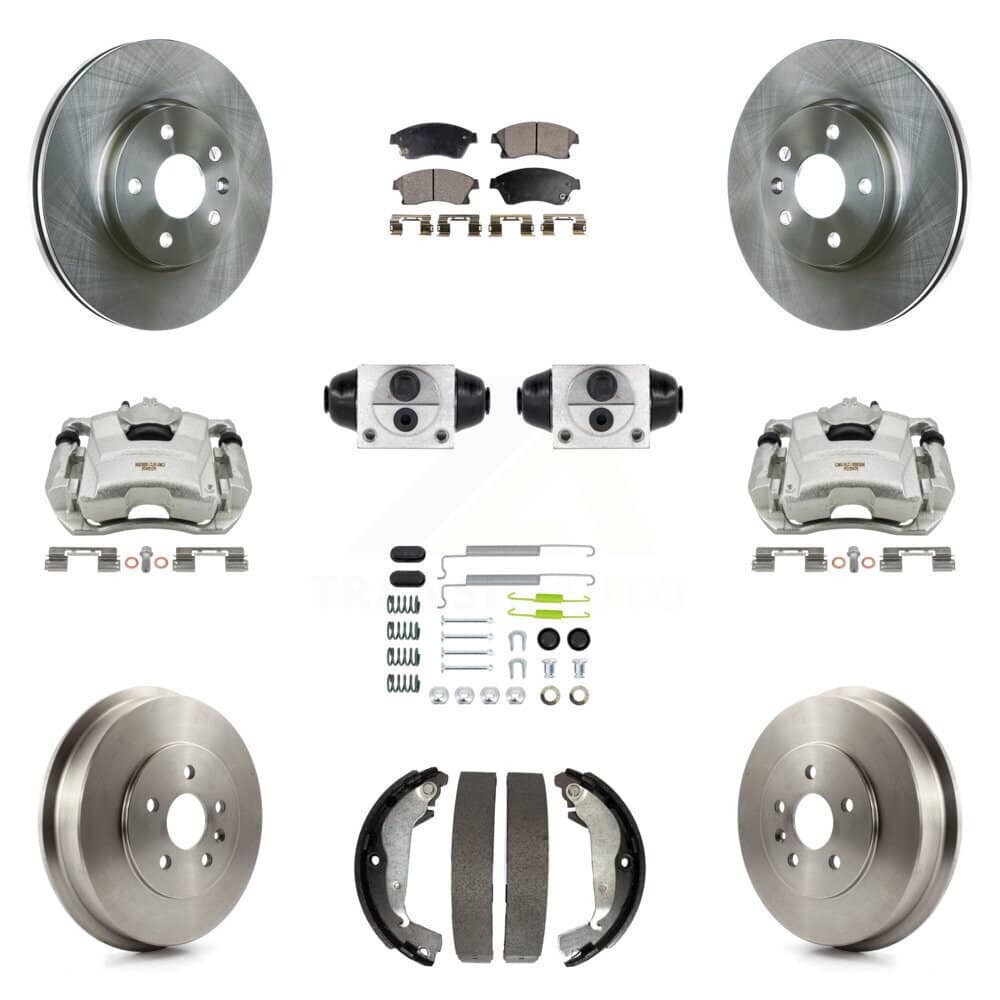 Transit Auto - KC8-100890P - Front and Rear Disc Brake Kits