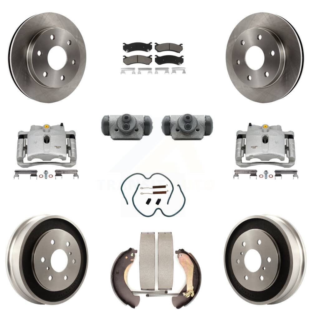 Transit Auto - KC8-100894C - Front and Rear Disc Brake Kits