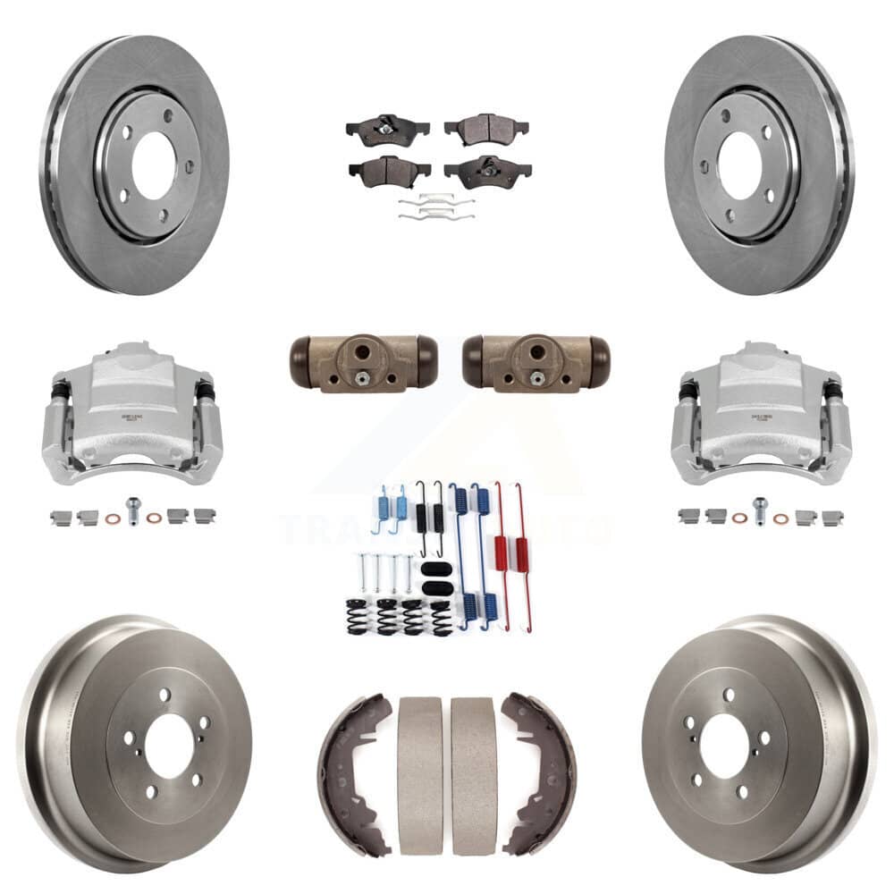 Transit Auto - KC8-100900P - Front and Rear Disc Brake Kits