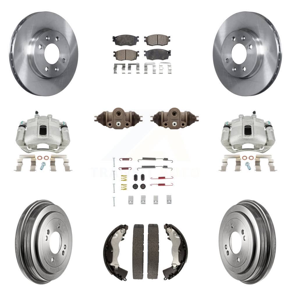 Transit Auto - KC8-100903P - Front and Rear Disc Brake Kits