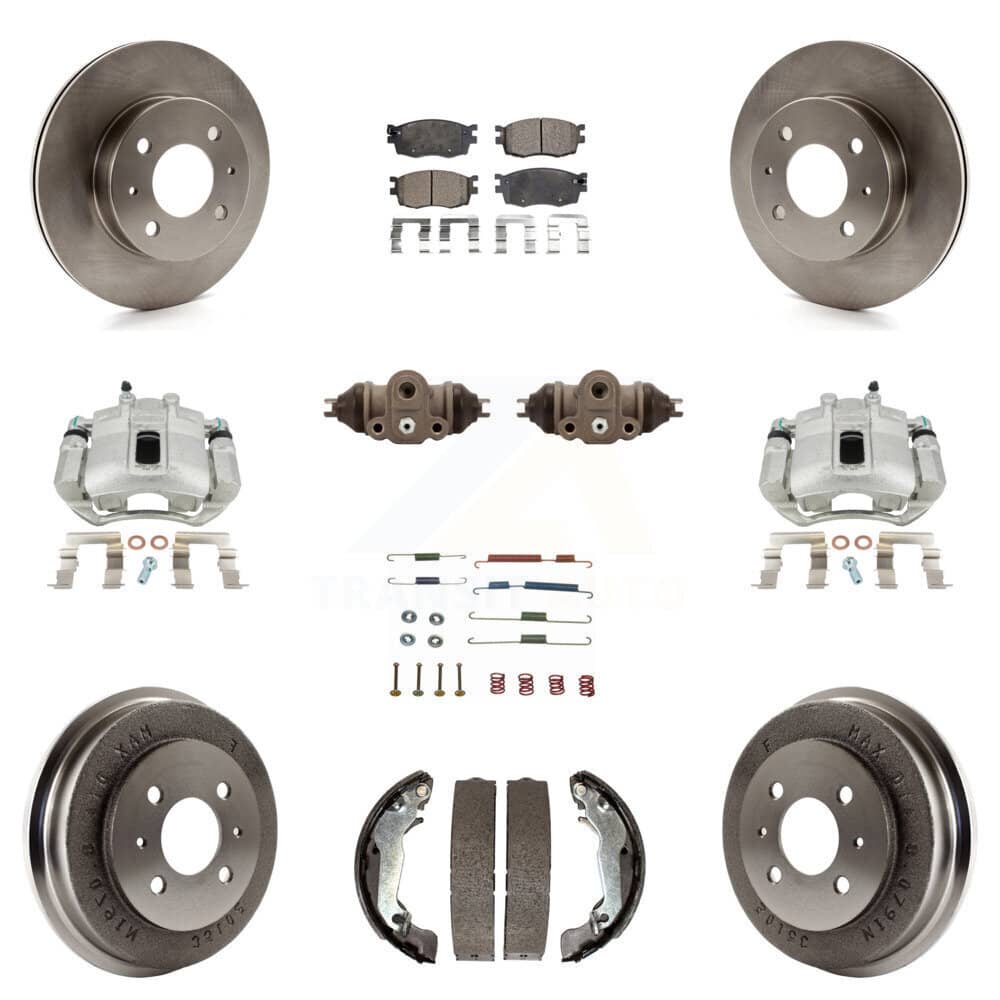 Transit Auto - KC8-100904P - Front and Rear Disc Brake Kits