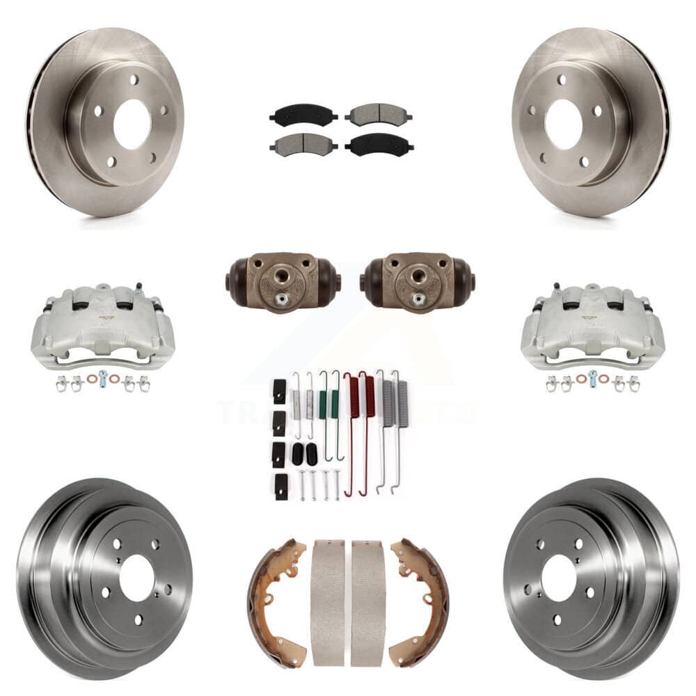 Transit Auto - KC8-100909S - Front and Rear Disc Brake Kits