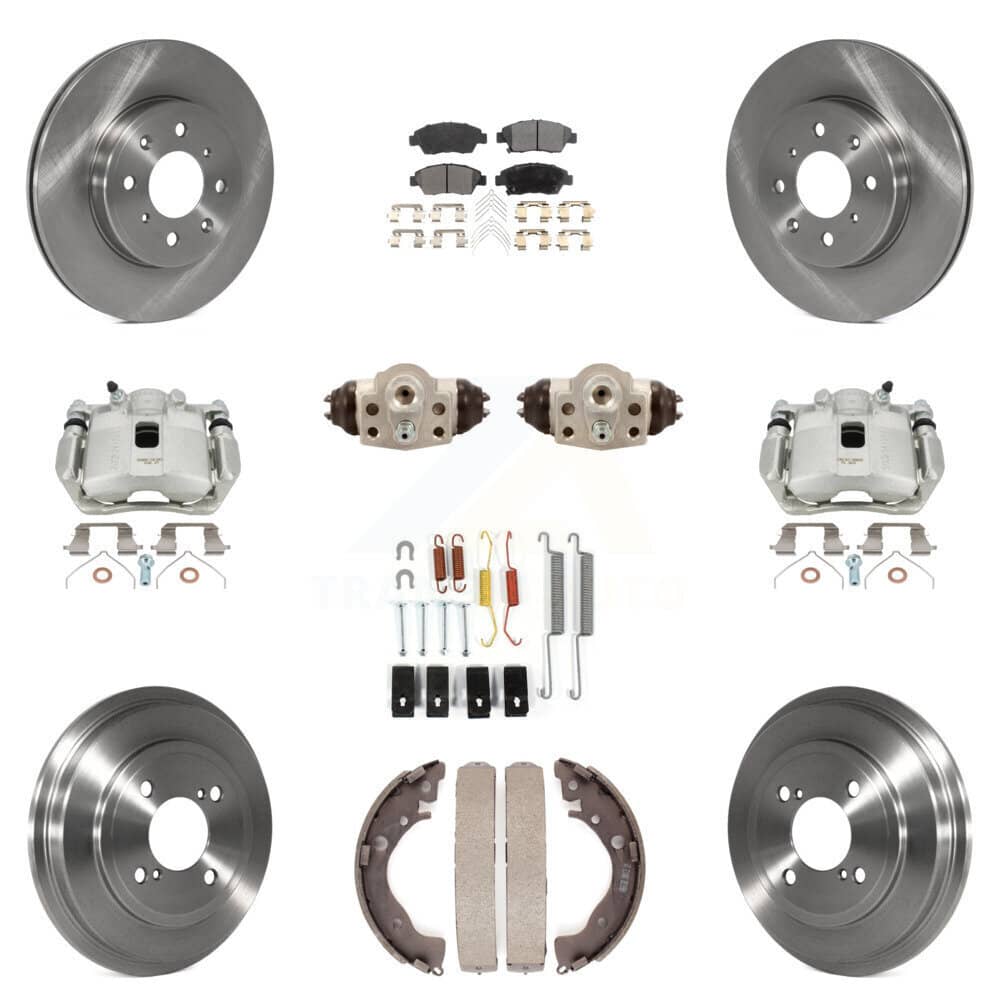 Transit Auto - KC8-100919P - Front and Rear Disc Brake Kits