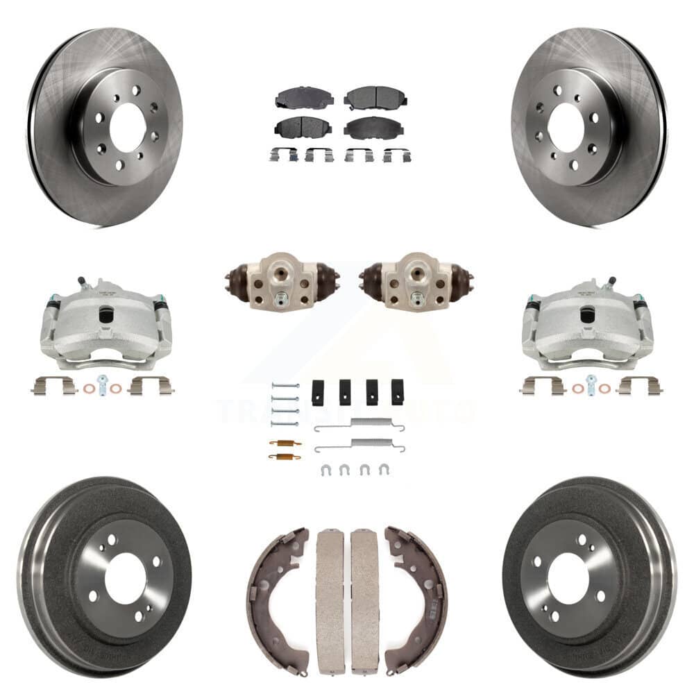 Transit Auto - KC8-100921P - Front and Rear Disc Brake Kits