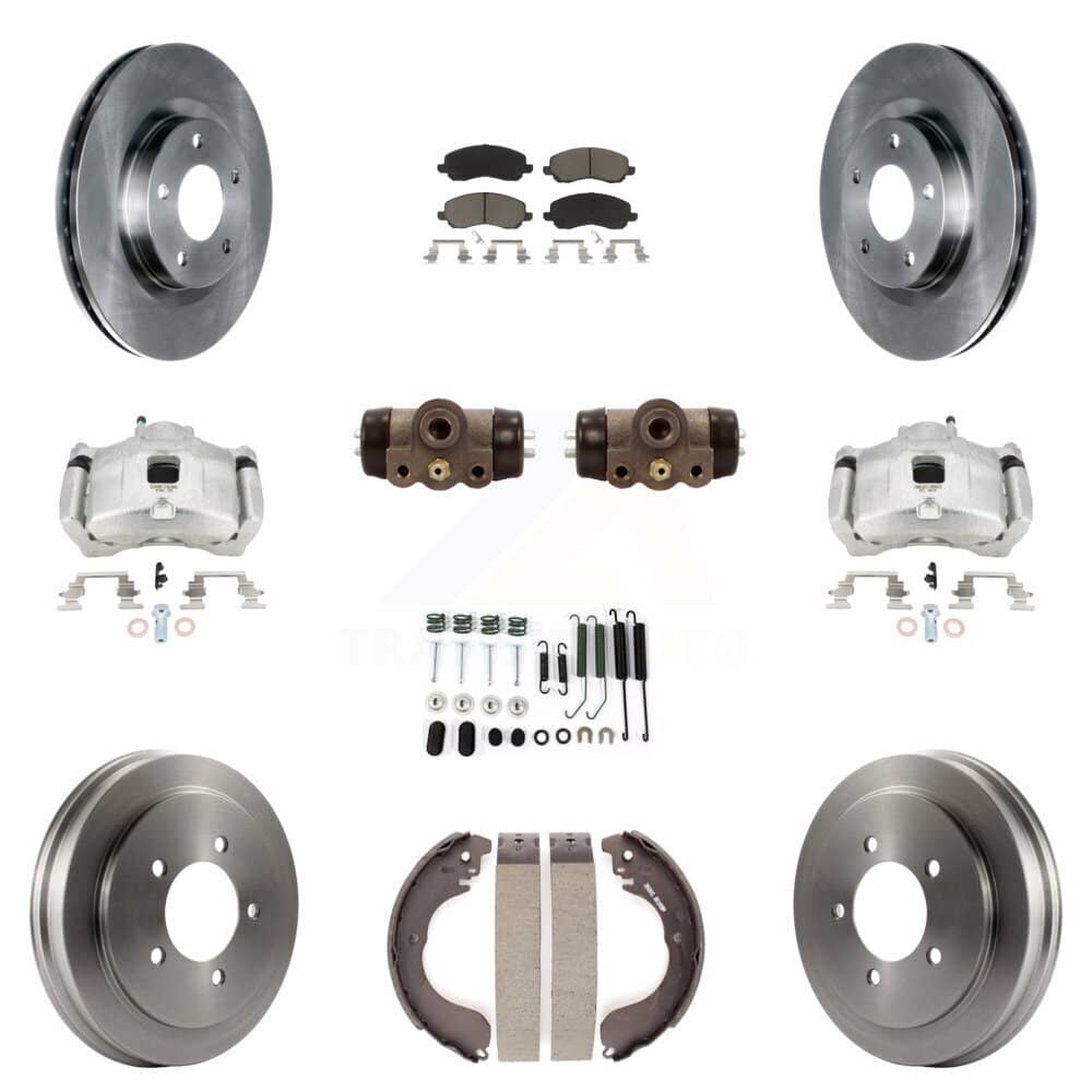 Transit Auto - KC8-100923C - Front and Rear Disc Brake Kits