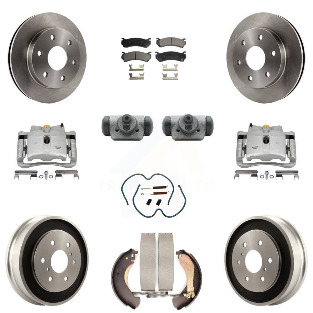 Transit Auto - KC8-100937P - Front and Rear Disc Brake Kits