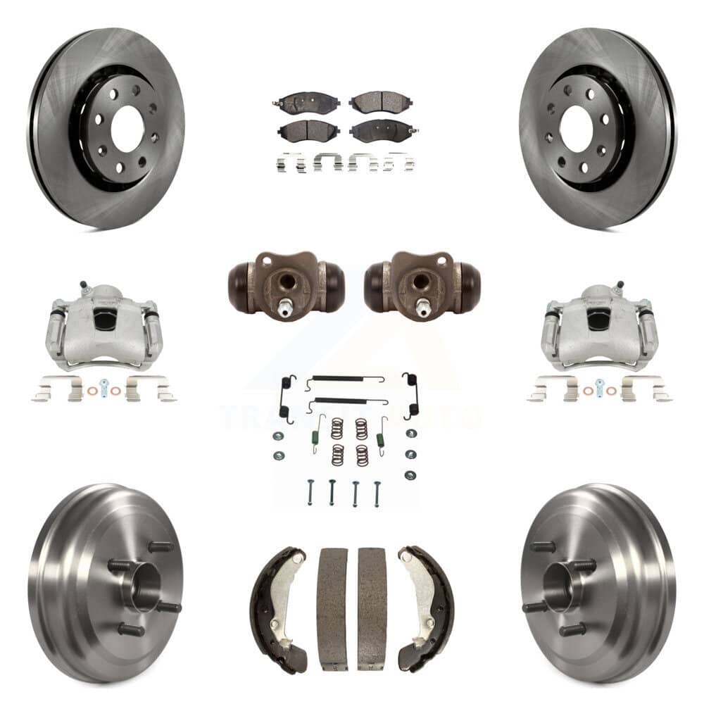 Transit Auto - KC8-100941T - Front and Rear Disc Brake Kits