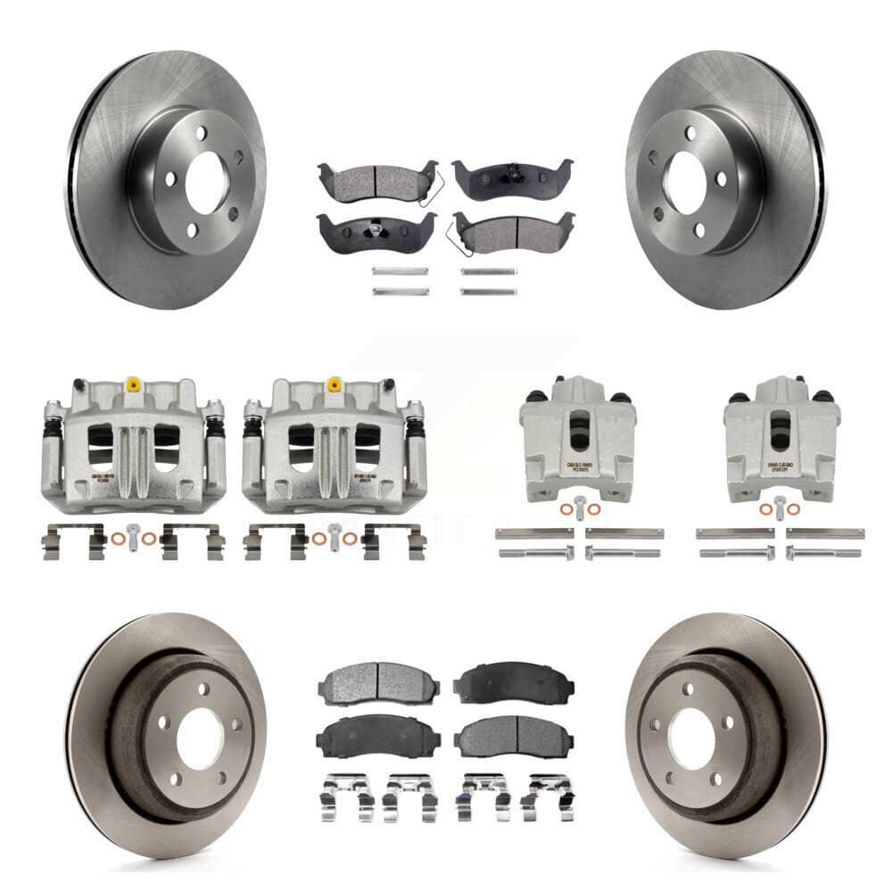 Transit Auto - KC8-100957T - Front and Rear Disc Brake Kits