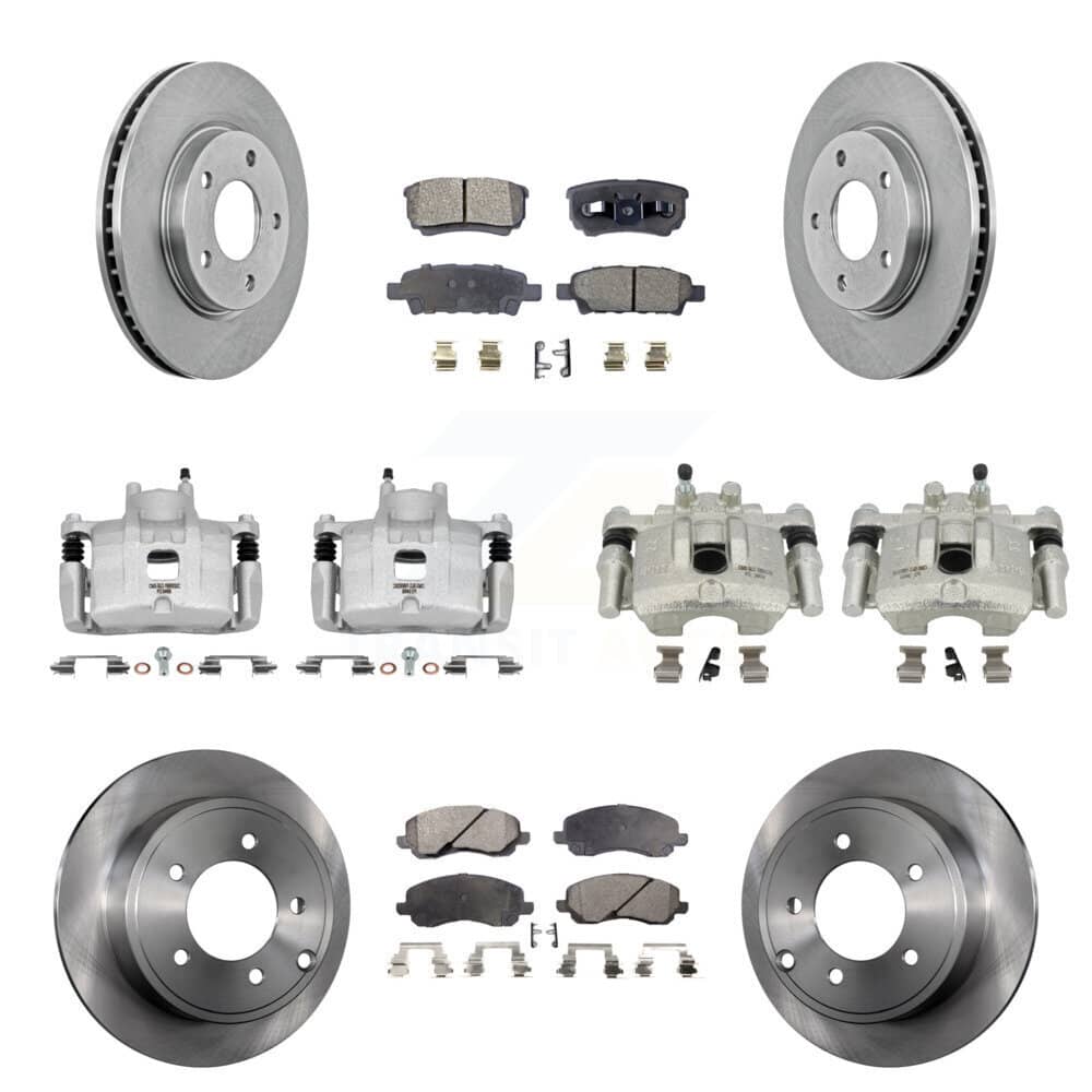 Transit Auto - KC8-100964T - Front and Rear Disc Brake Kits