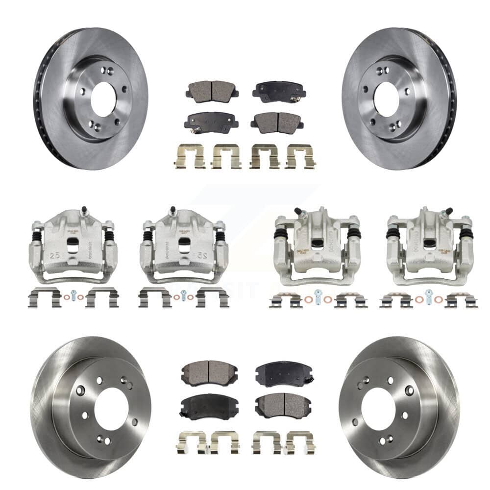 Transit Auto - KC8-100969T - Front and Rear Disc Brake Kits