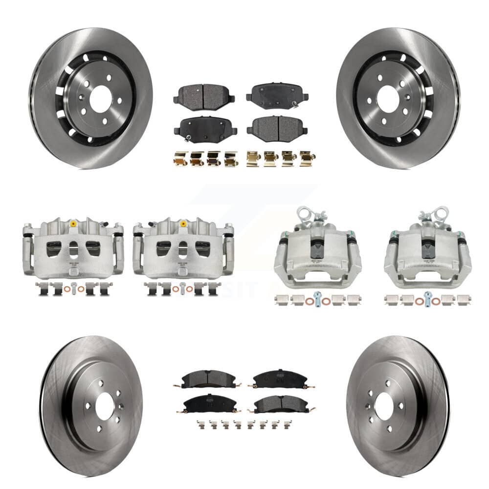 Transit Auto - KC8-100970P - Front and Rear Disc Brake Kits