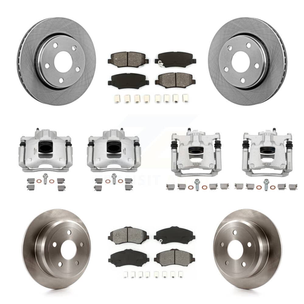 Transit Auto - KC8-100975S - Front and Rear Disc Brake Kits