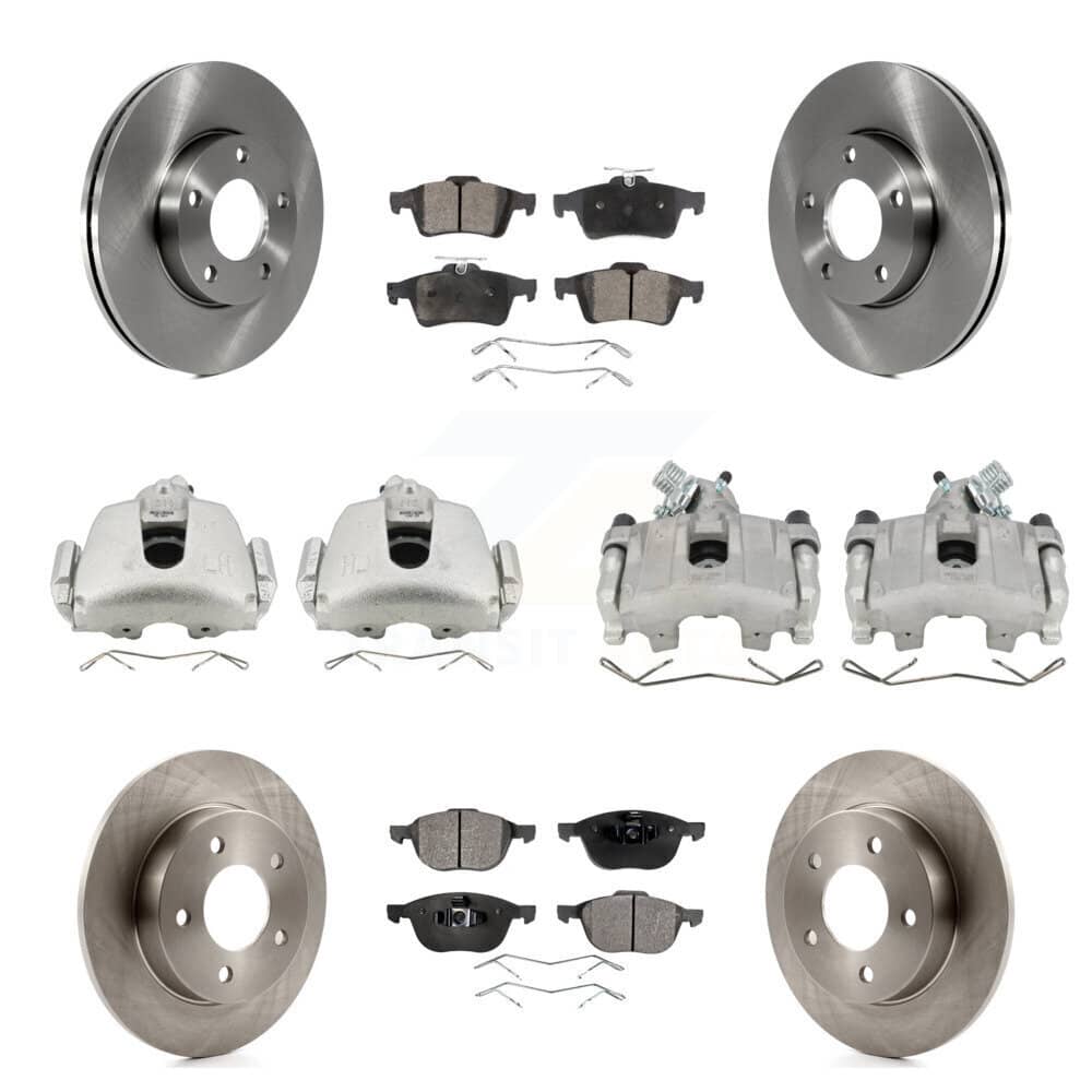Transit Auto - KC8-100986P - Front and Rear Disc Brake Kits
