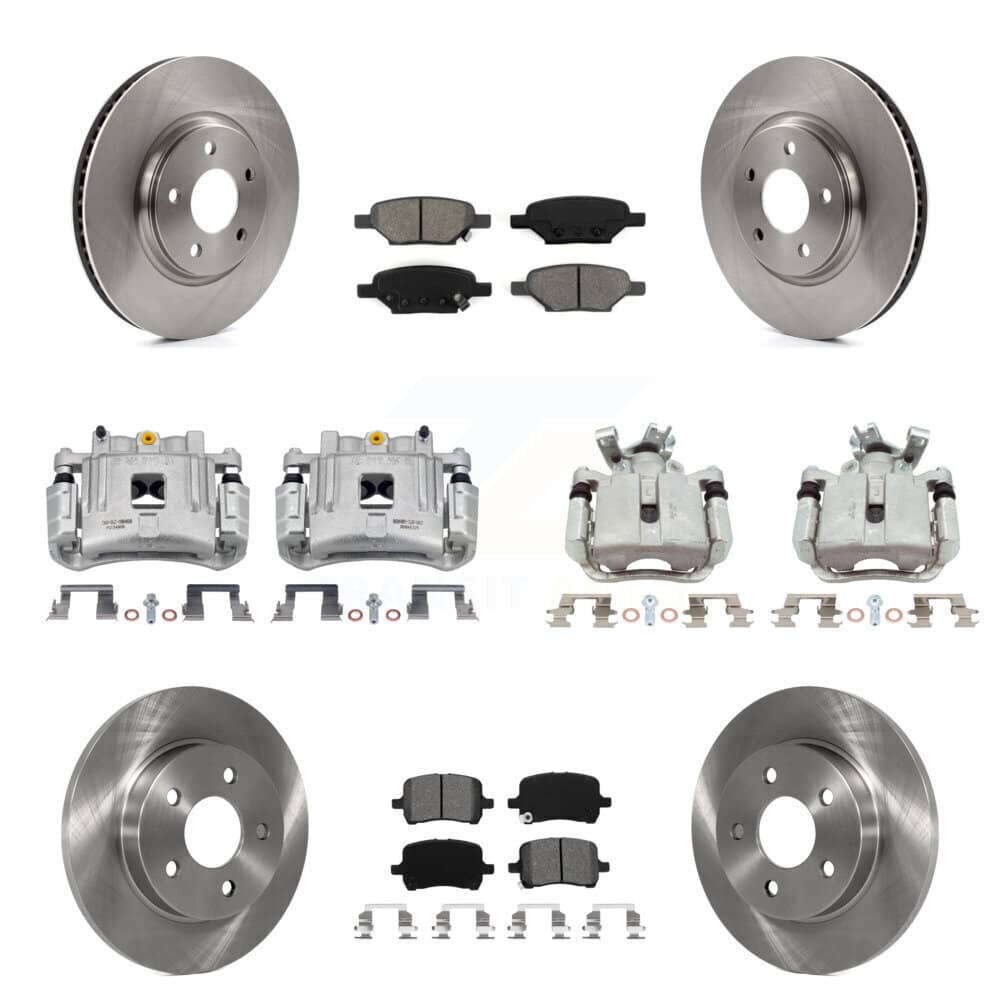 Transit Auto - KC8-101008S - Front and Rear Disc Brake Kits
