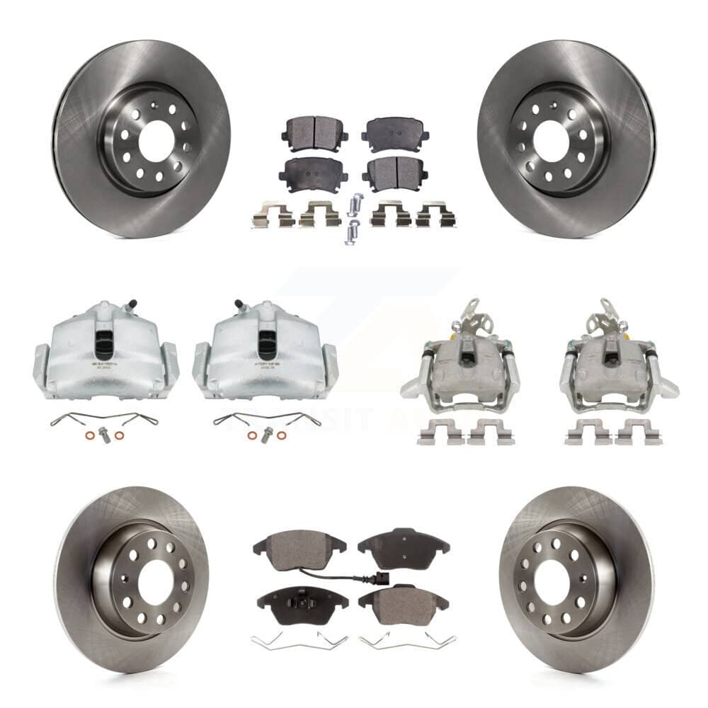Transit Auto - KC8-101011P - Front and Rear Disc Brake Kits