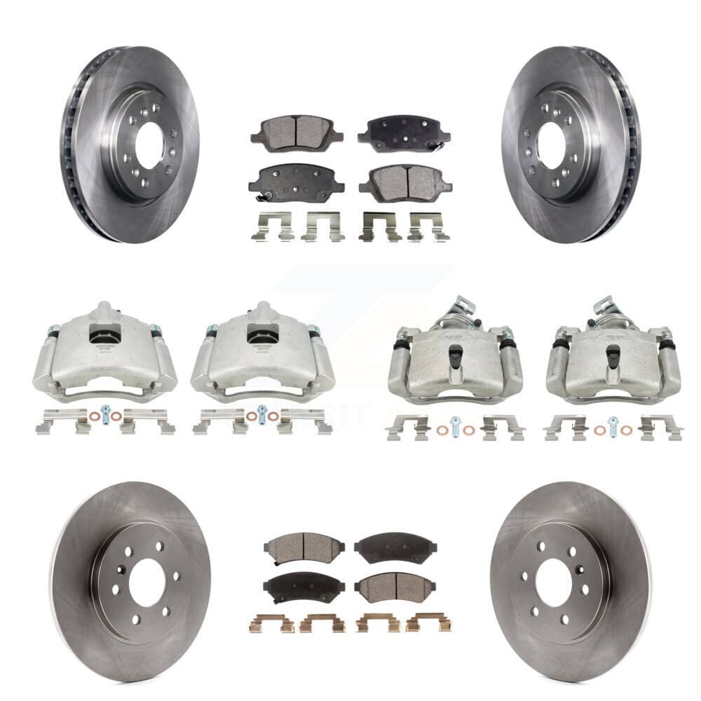 Transit Auto - KC8-101011T - Front and Rear Disc Brake Kits