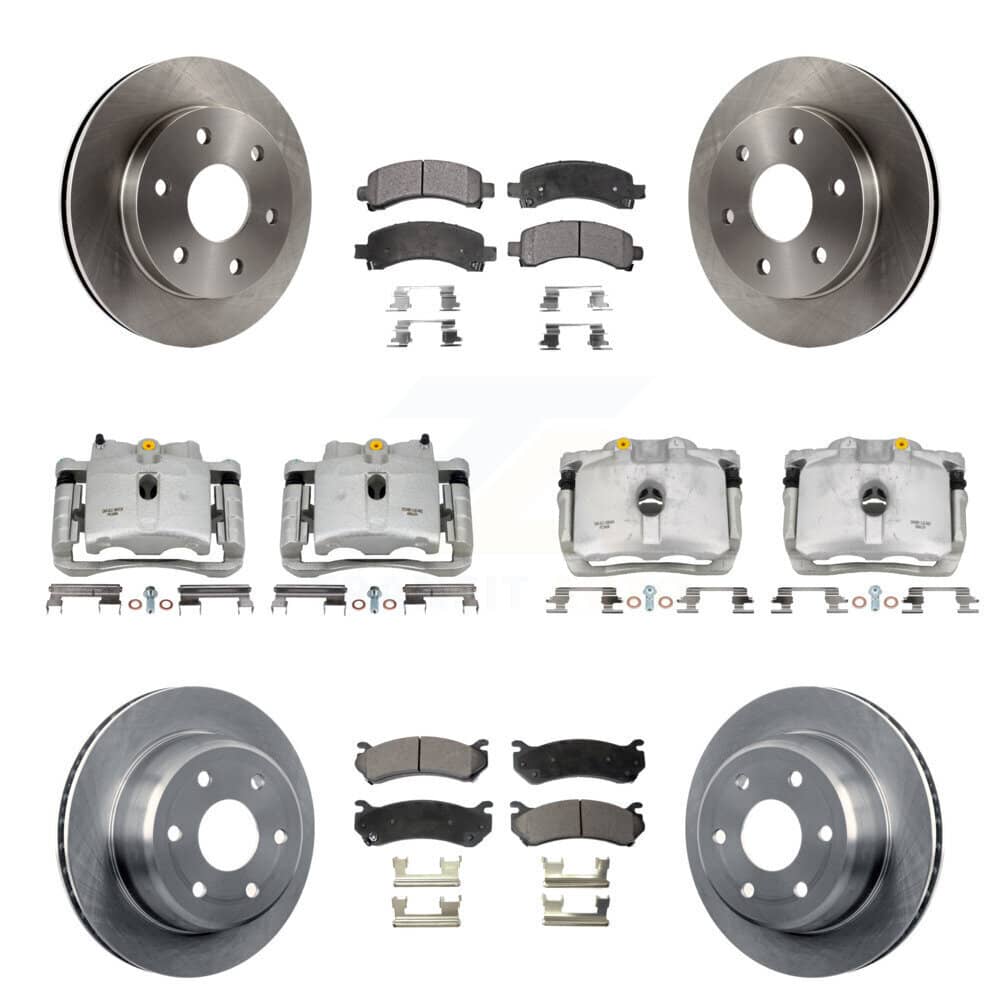 Transit Auto - KC8-101018T - Front and Rear Disc Brake Kits