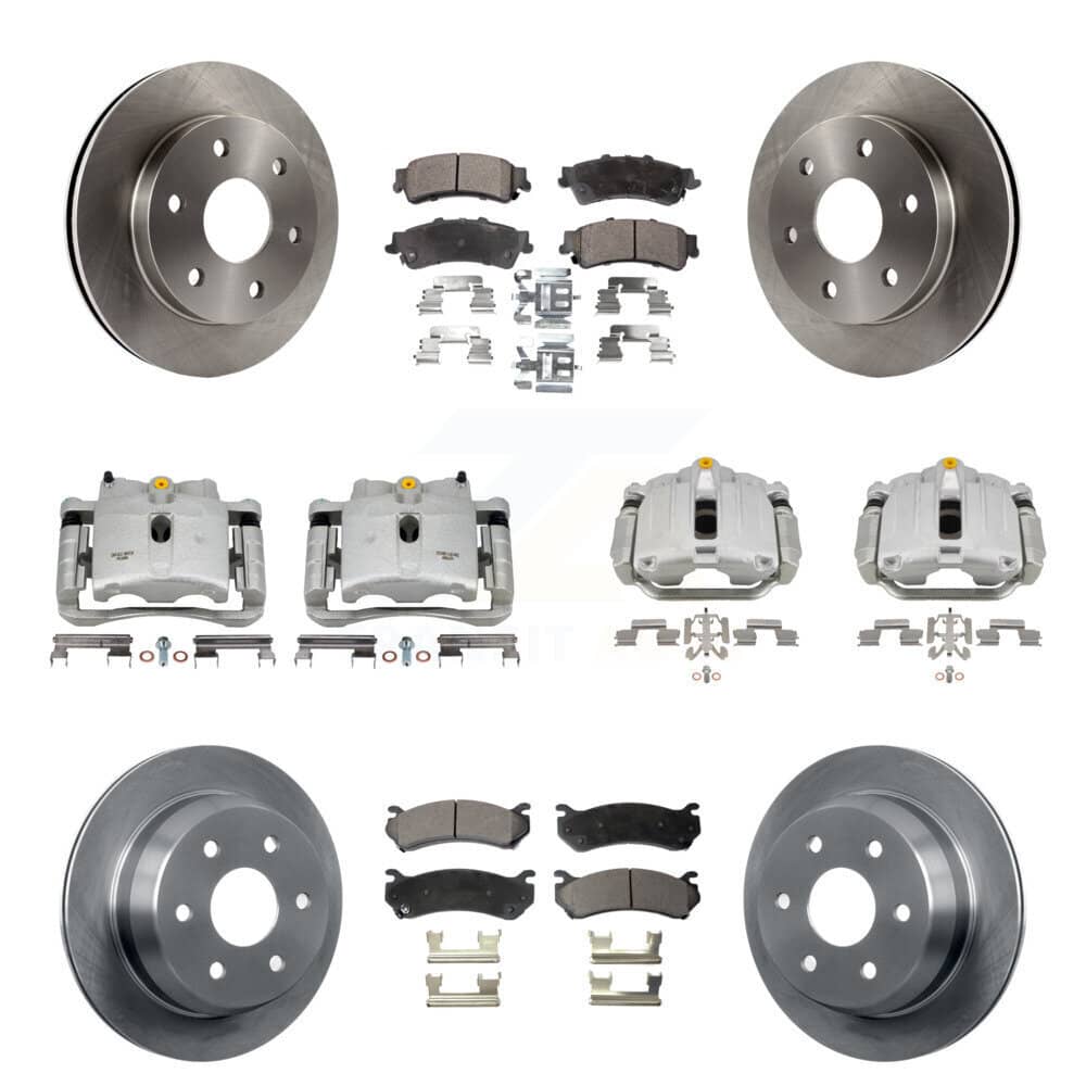 Transit Auto - KC8-101061P - Front and Rear Disc Brake Kits