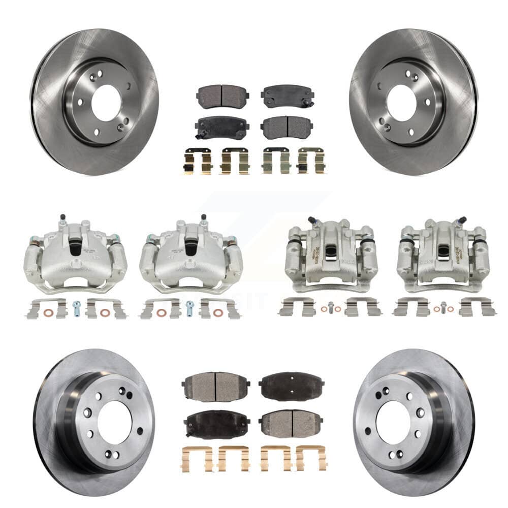 Transit Auto - KC8-101064P - Front and Rear Disc Brake Kits