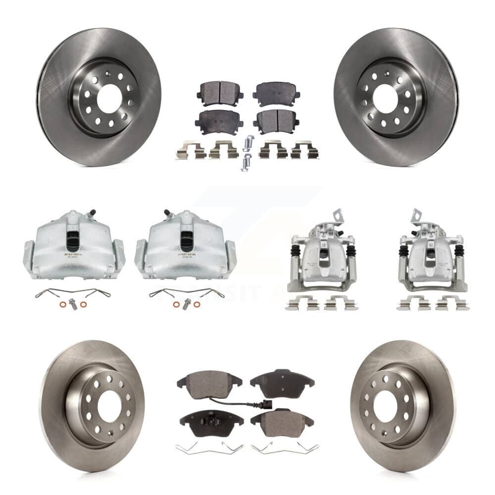 Transit Auto - KC8-101072P - Front and Rear Disc Brake Kits
