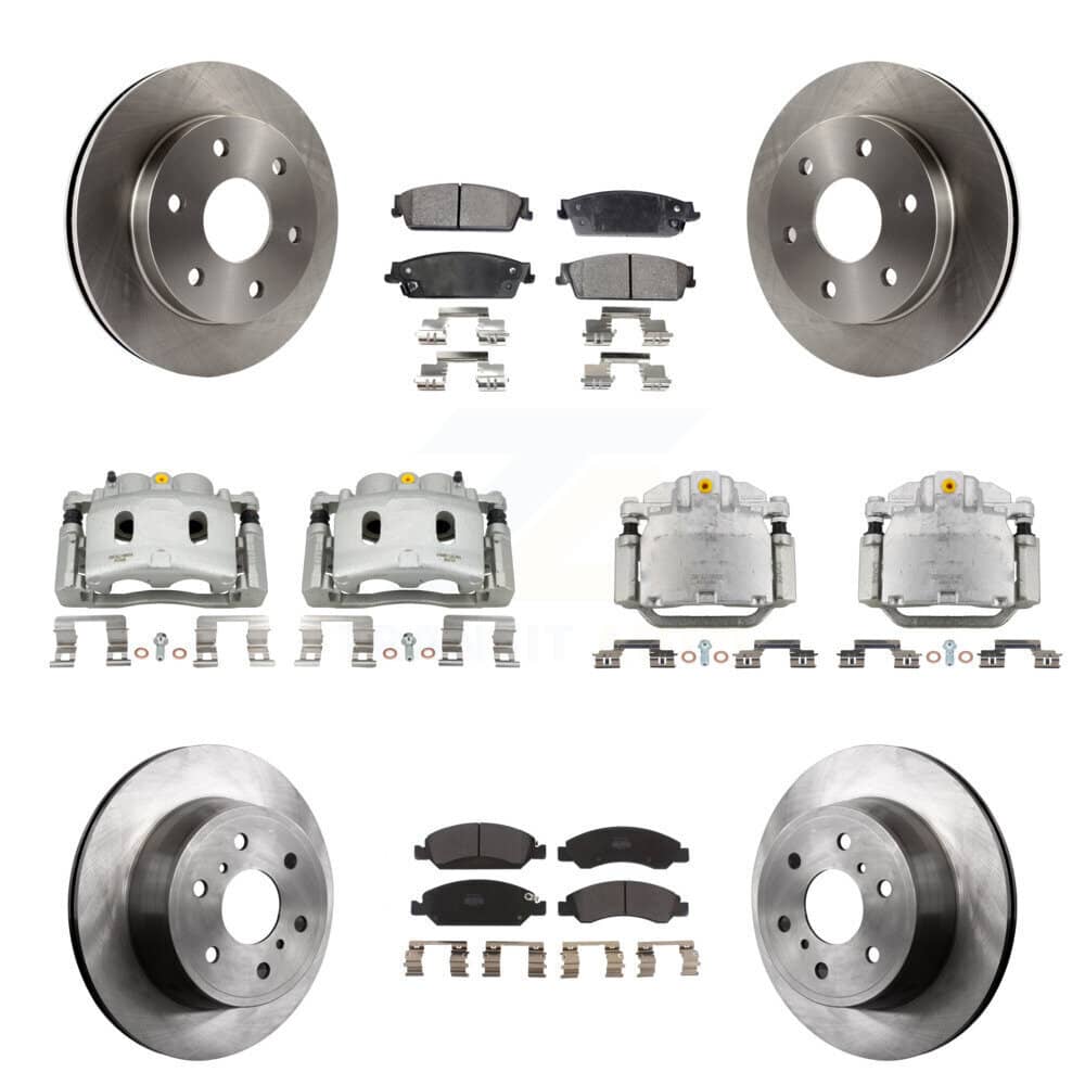 Transit Auto - KC8-101125P - Front and Rear Disc Brake Kits