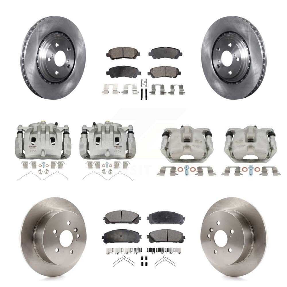 Transit Auto - KC8-101127T - Front and Rear Disc Brake Kits