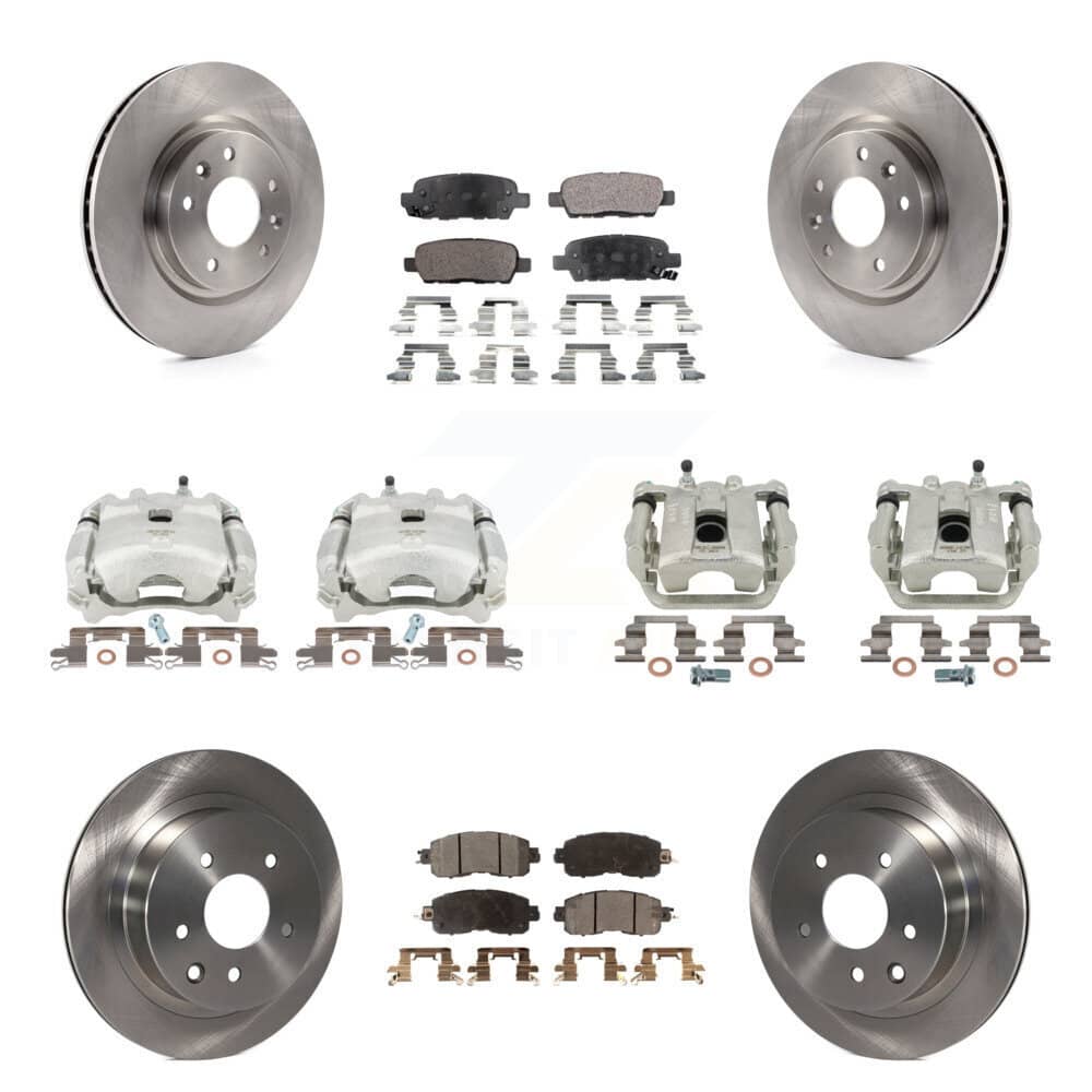 Transit Auto - KC8-101132P - Front and Rear Disc Brake Kits