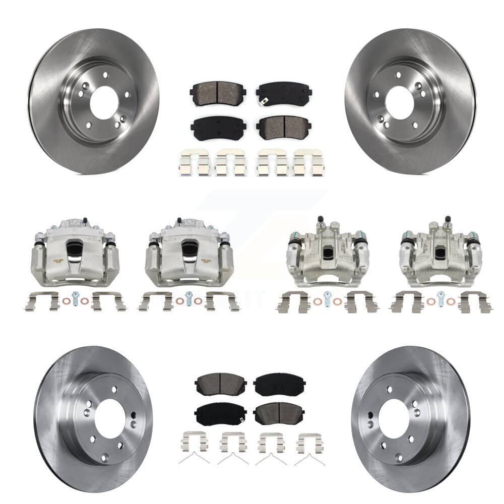 Transit Auto - KC8-101133S - Front and Rear Disc Brake Kits