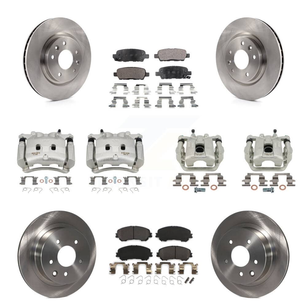 Transit Auto - KC8-101135P - Front and Rear Disc Brake Kits