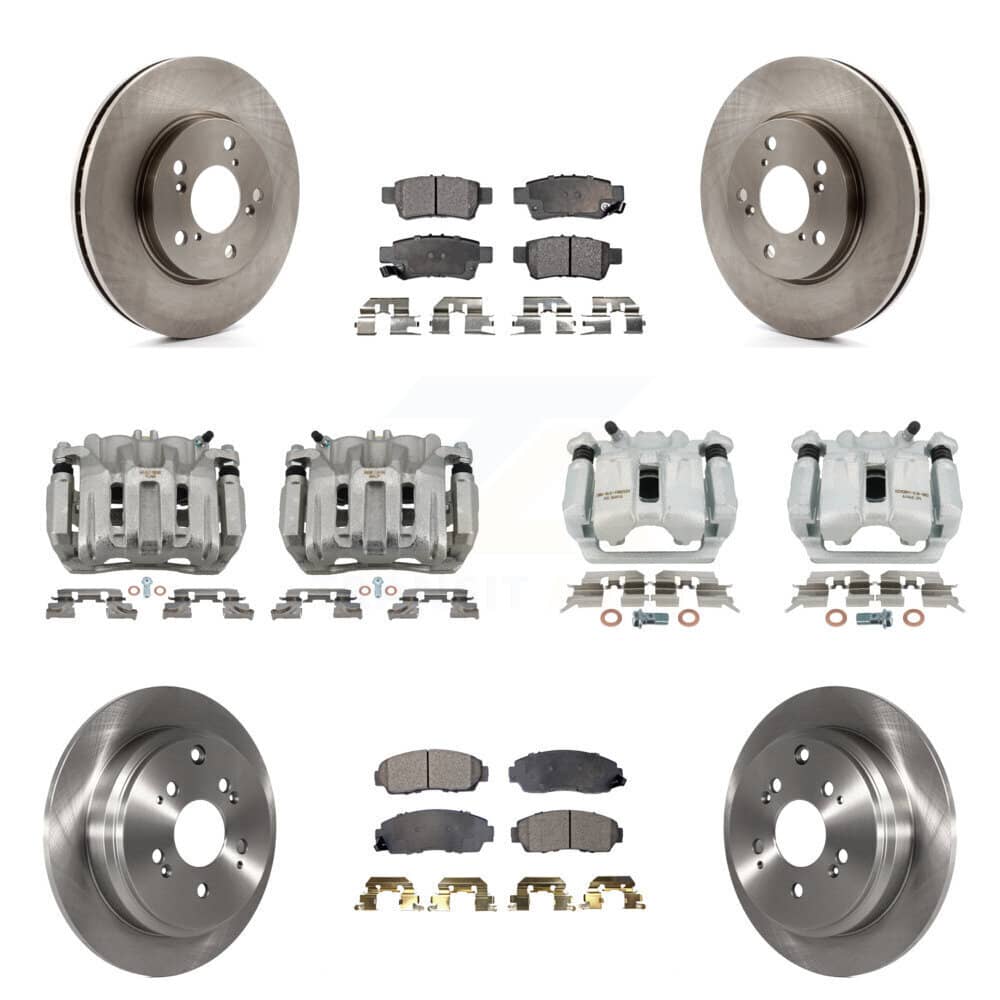 Transit Auto - KC8-101144P - Front and Rear Disc Brake Kits