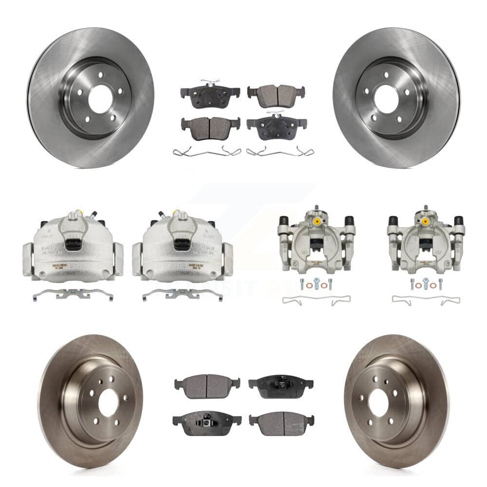 Transit Auto - KC8-101144T - Front and Rear Disc Brake Kits