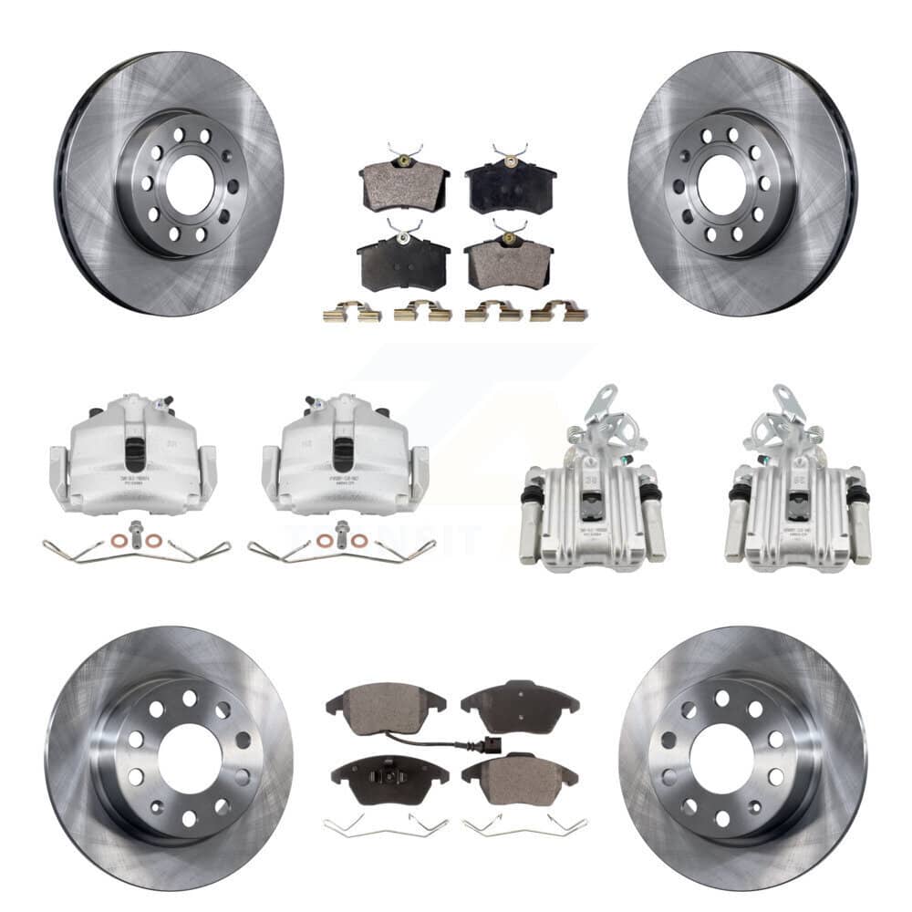 Transit Auto - KC8-101159P - Front and Rear Disc Brake Kits