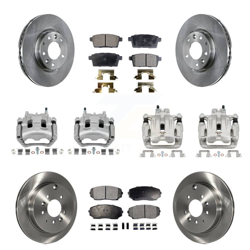 Transit Auto - KC8-101179T - Front and Rear Disc Brake Kits