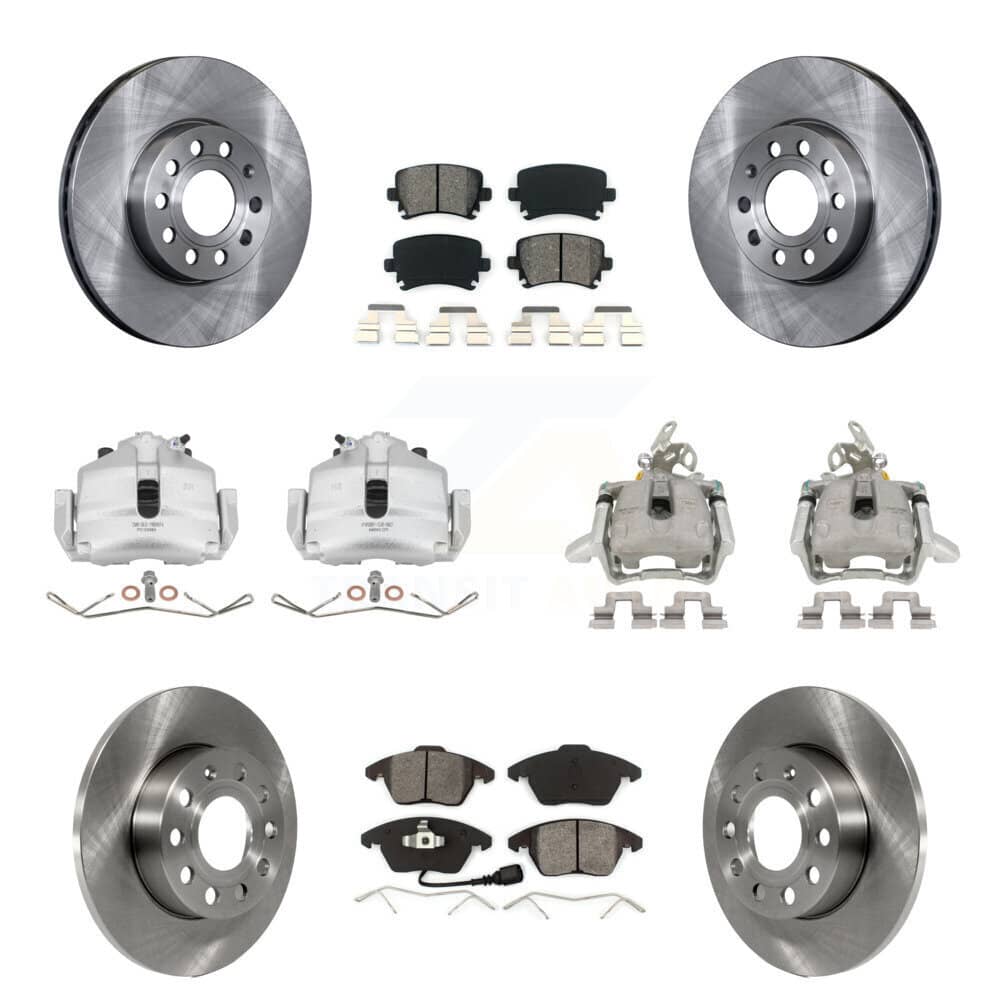Transit Auto - KC8-101190S - Front and Rear Disc Brake Kits