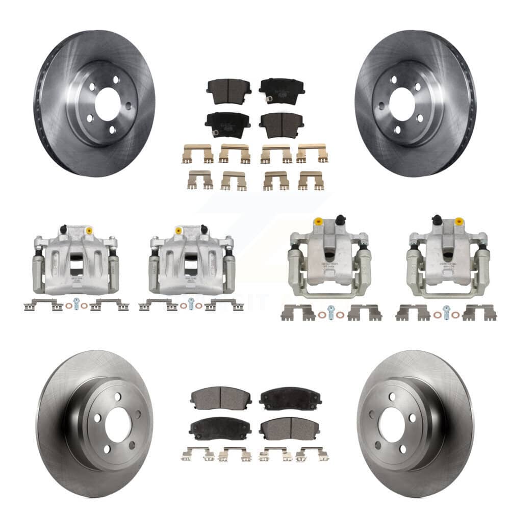 Transit Auto - KC8-101199T - Front and Rear Disc Brake Kits
