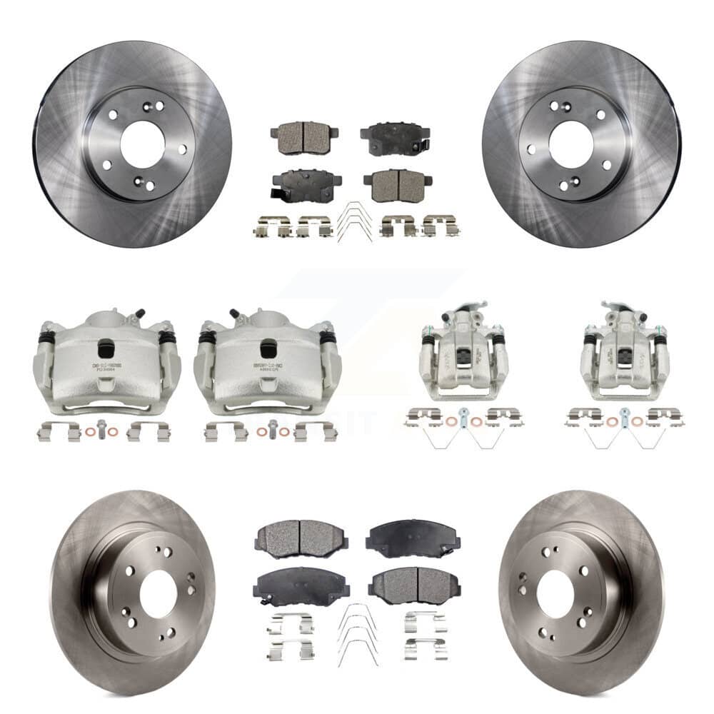 Transit Auto - KC8-101206T - Front and Rear Disc Brake Kits
