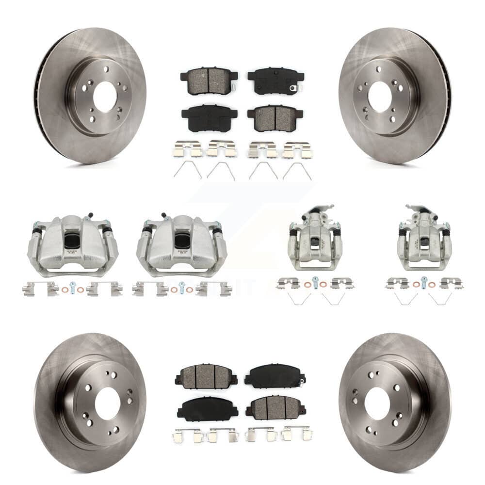 Transit Auto - KC8-101210S - Front and Rear Disc Brake Kits