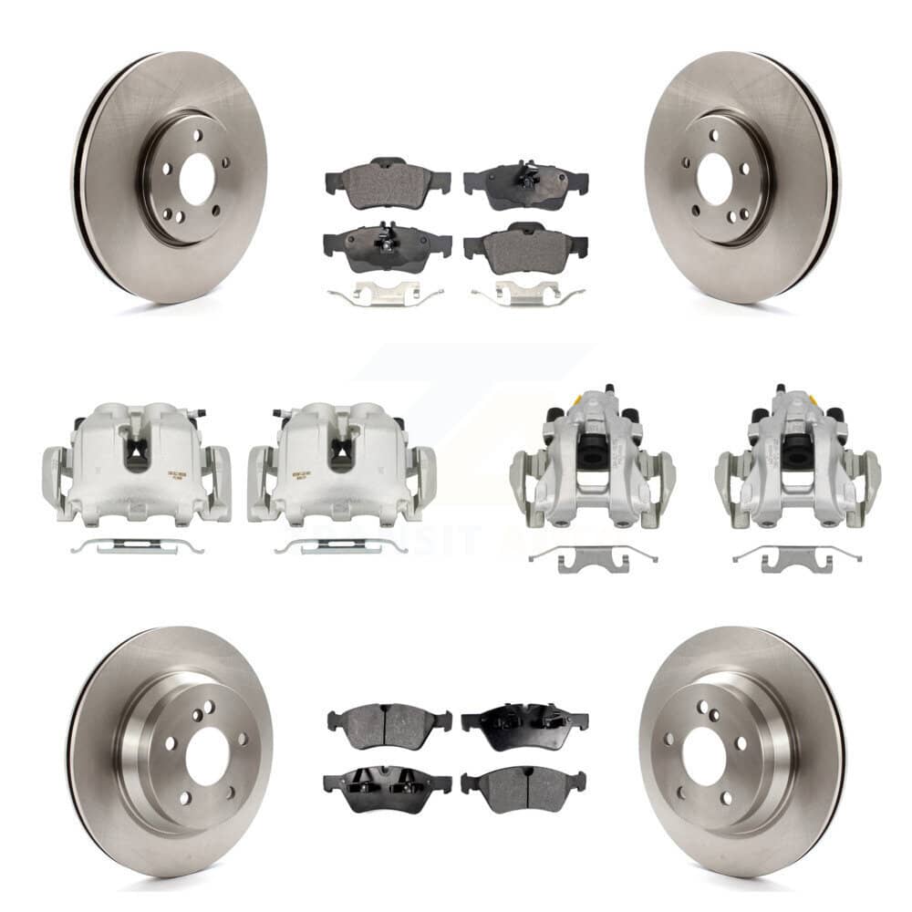 Transit Auto - KC8-101212P - Front and Rear Disc Brake Kits