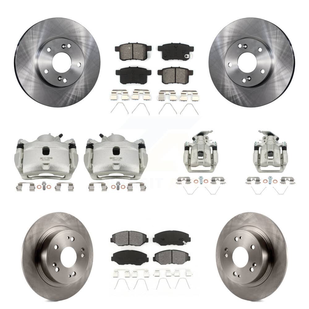 Transit Auto - KC8-101212S - Front and Rear Disc Brake Kits