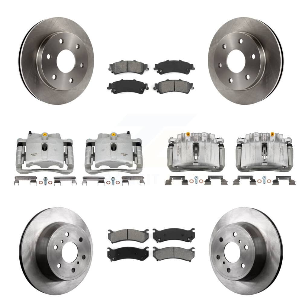 Transit Auto - KC8-101221S - Front and Rear Disc Brake Kits