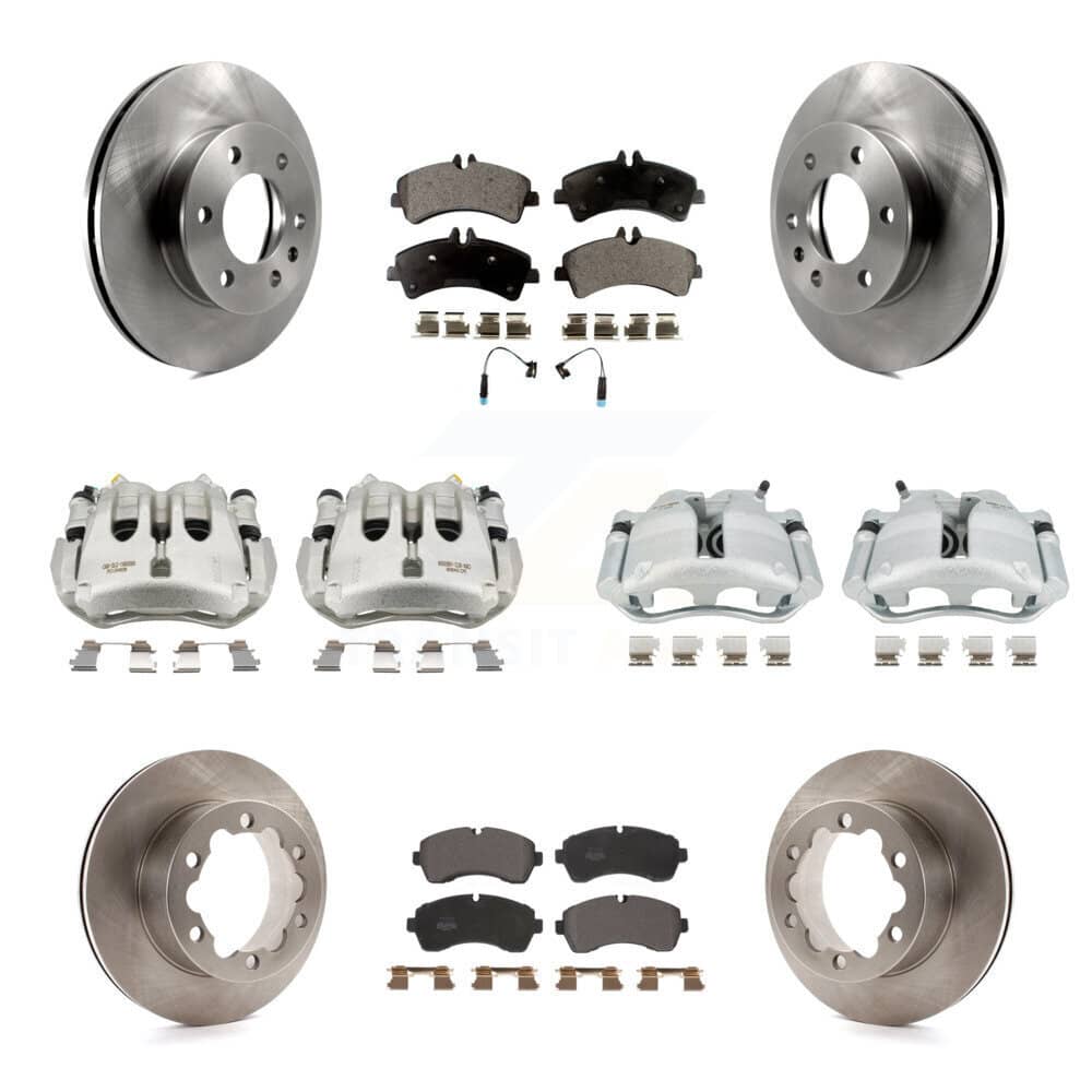 Transit Auto - KC8-101226P - Front and Rear Disc Brake Kits