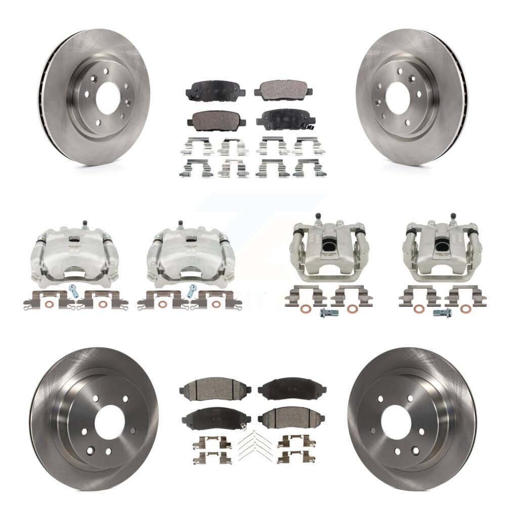 Transit Auto - KC8-101242T - Front and Rear Disc Brake Kits