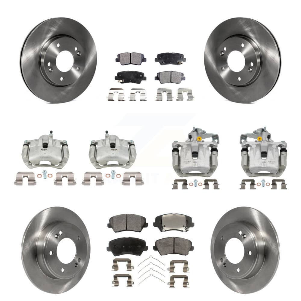 Transit Auto - KC8-101246P - Front and Rear Disc Brake Kits