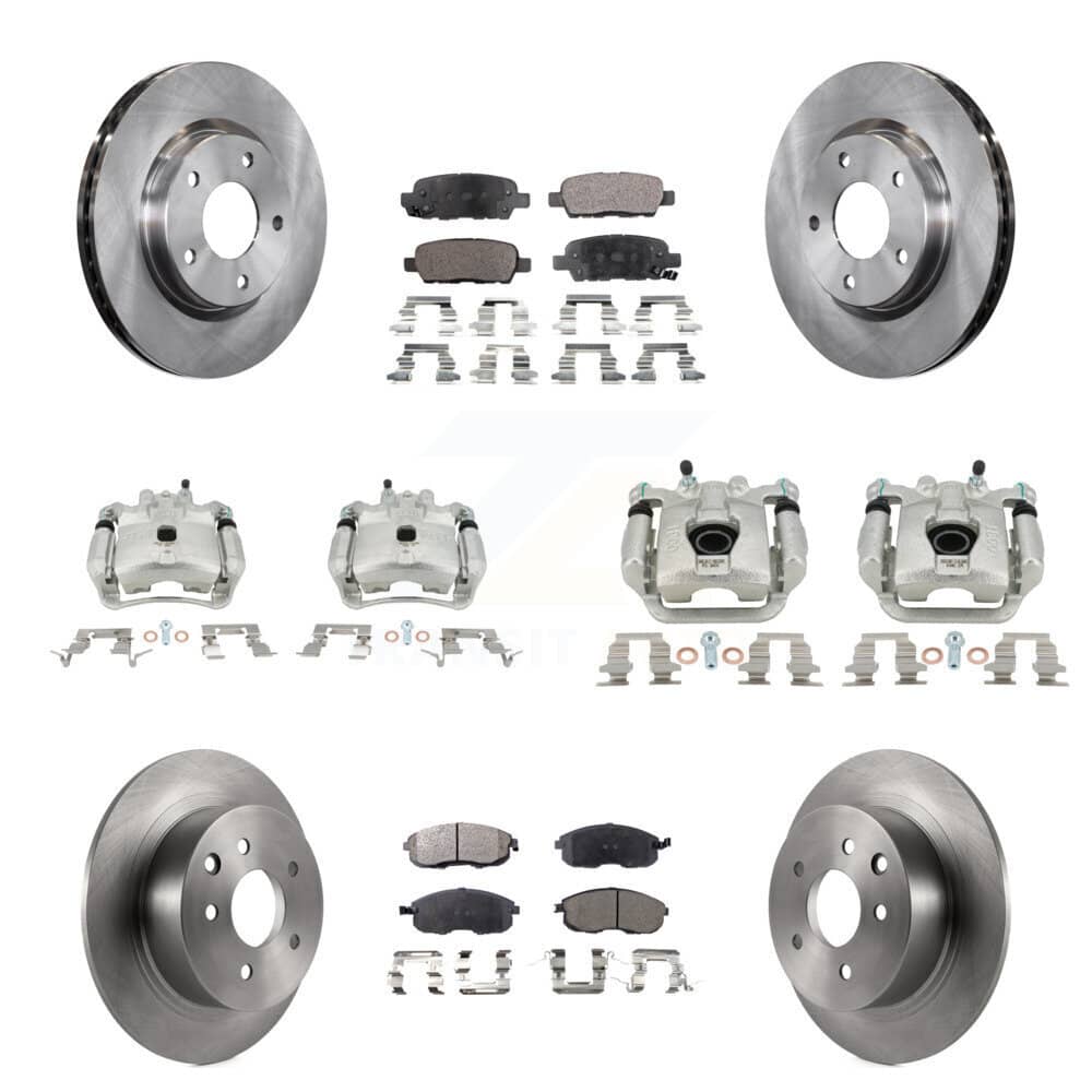 Transit Auto - KC8-101269T - Front and Rear Disc Brake Kits