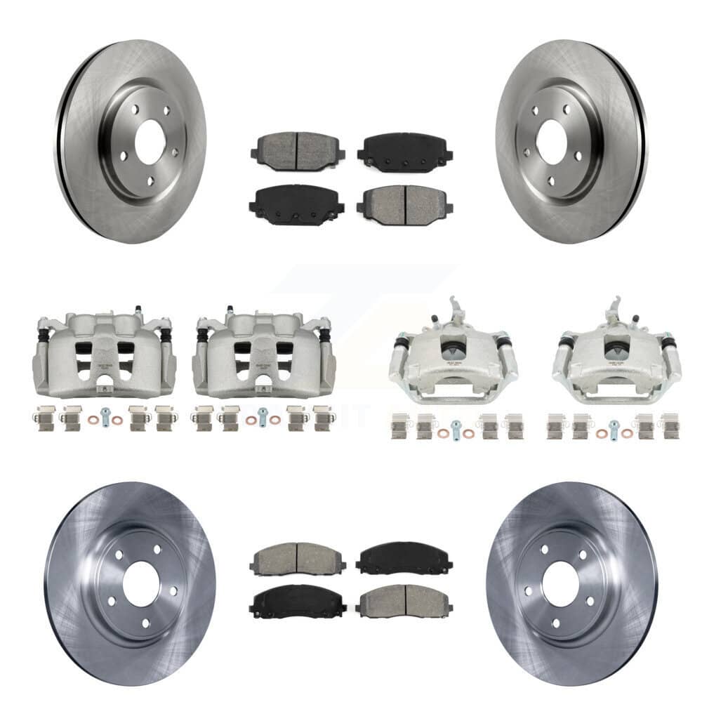 Transit Auto - KC8-101272S - Front and Rear Disc Brake Kits