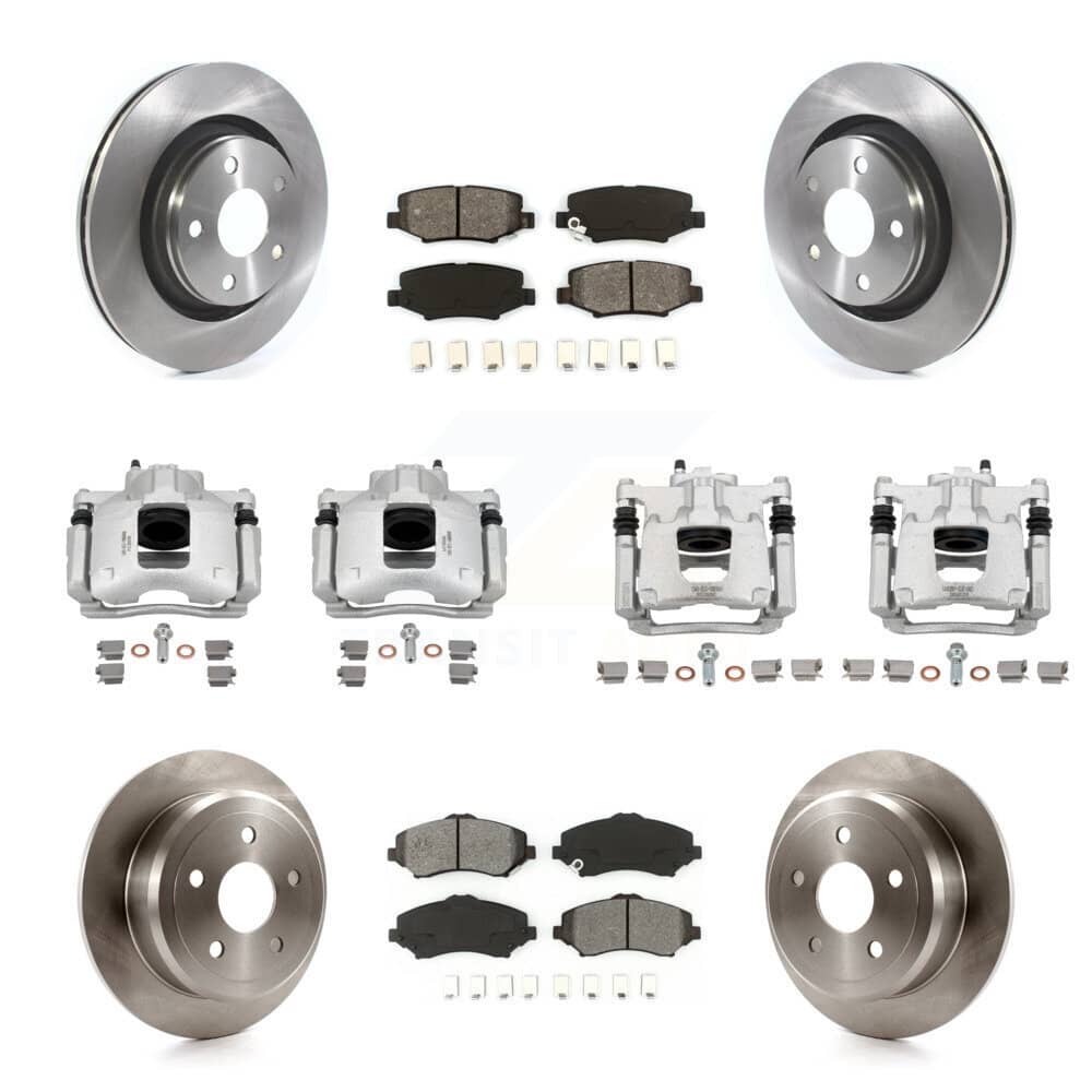 Transit Auto - KC8-101307S - Front and Rear Disc Brake Kits