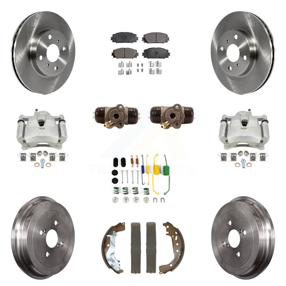 Transit Auto - KC8-101321T - Front and Rear Disc Brake Kits