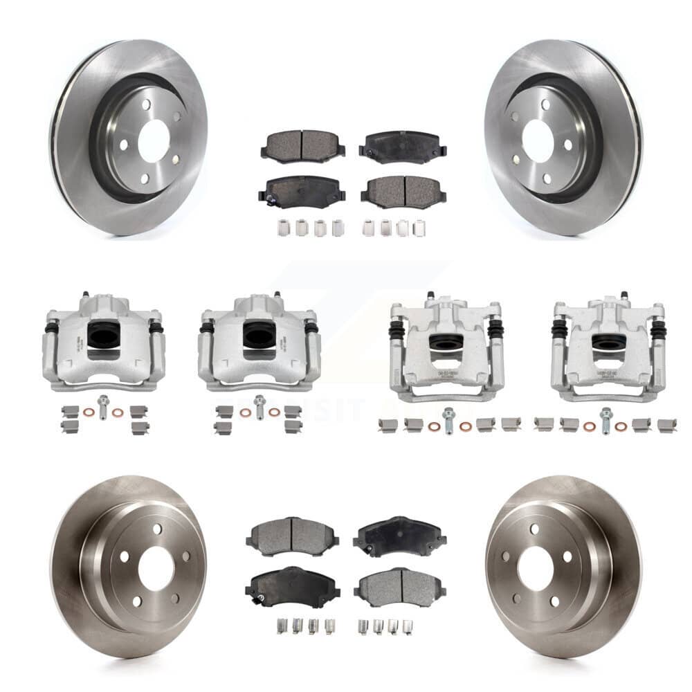 Transit Auto - KC8-101335P - Front and Rear Disc Brake Kits
