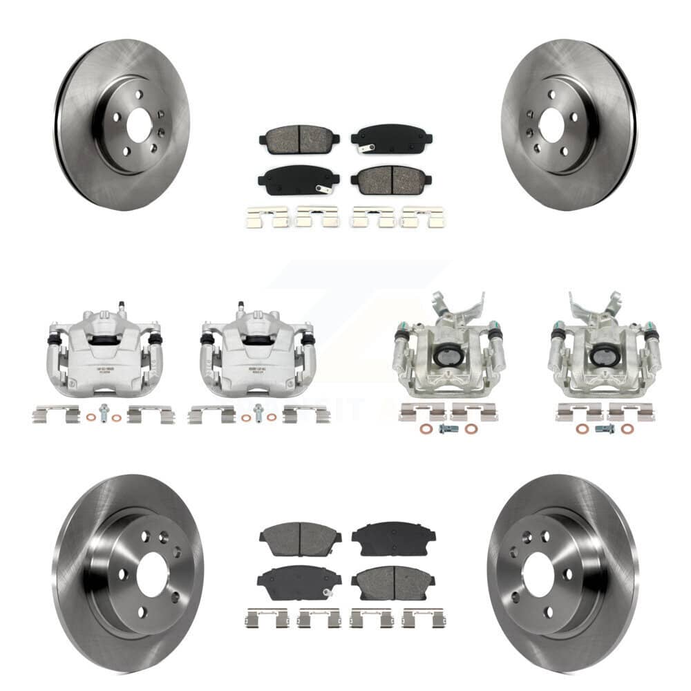Transit Auto - KC8-101340S - Front and Rear Disc Brake Kits
